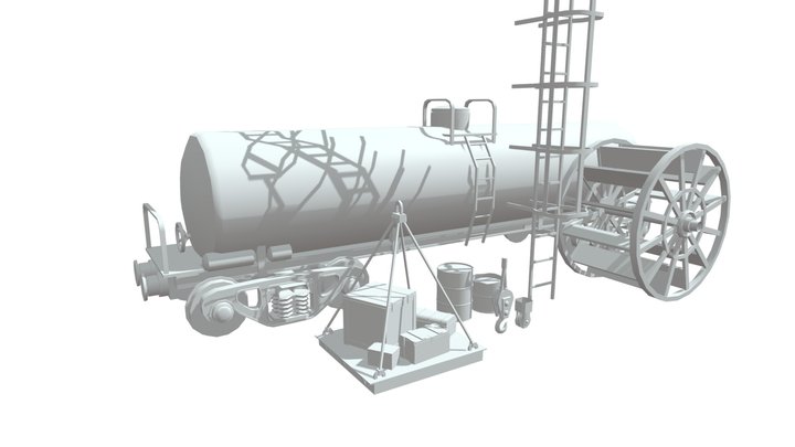 Rustborn - Unwrap 3 + model 1 3D Model