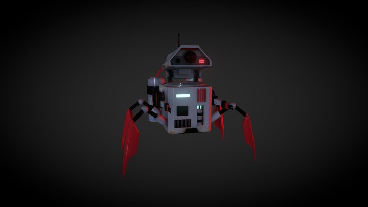 Sci-fi Robot 3D Model