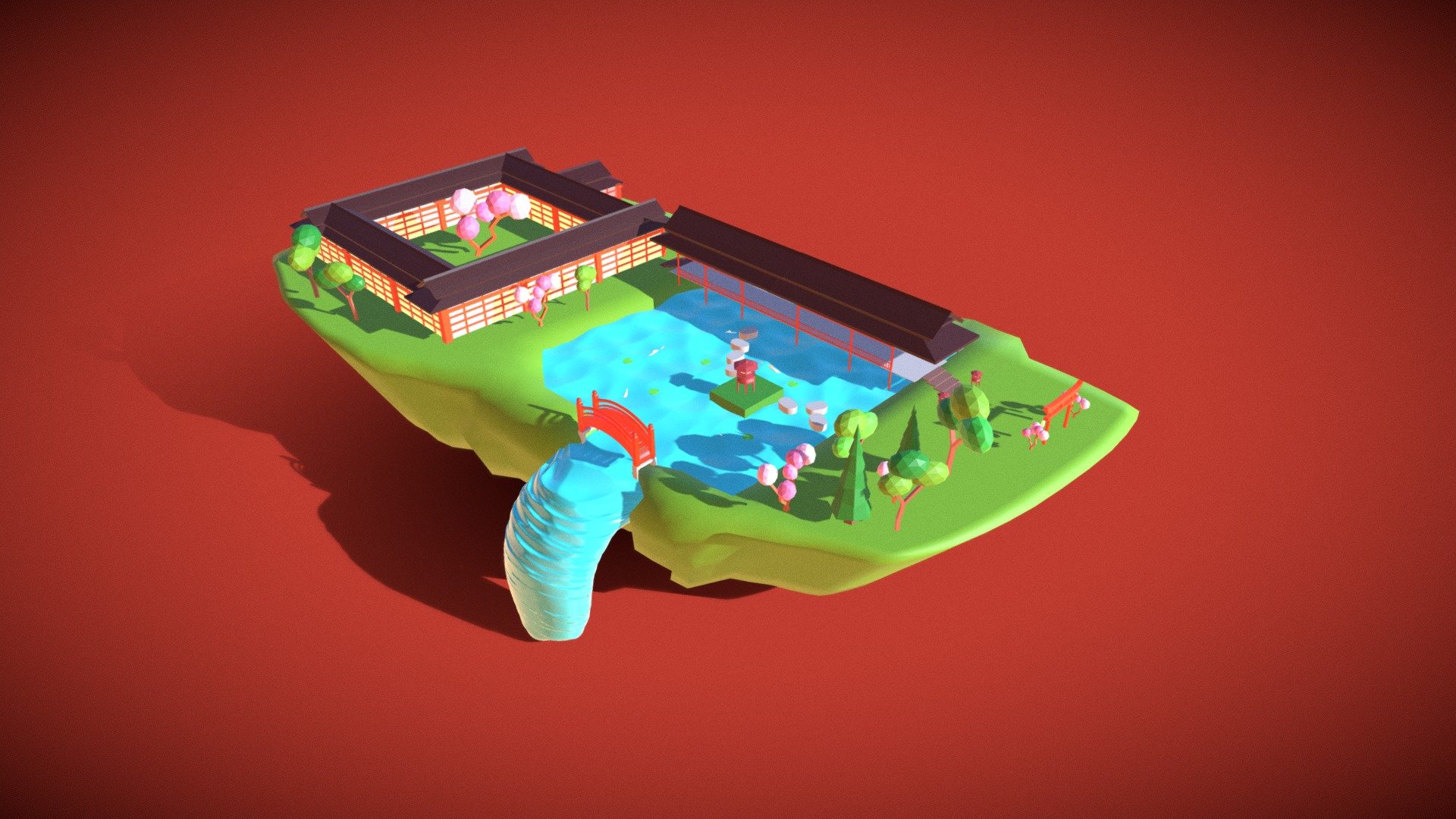 Île de Versailles - Nantes — Sketchfab embed 3D viewer