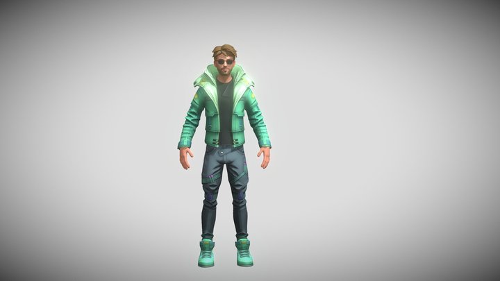 Male V02 3D Model
