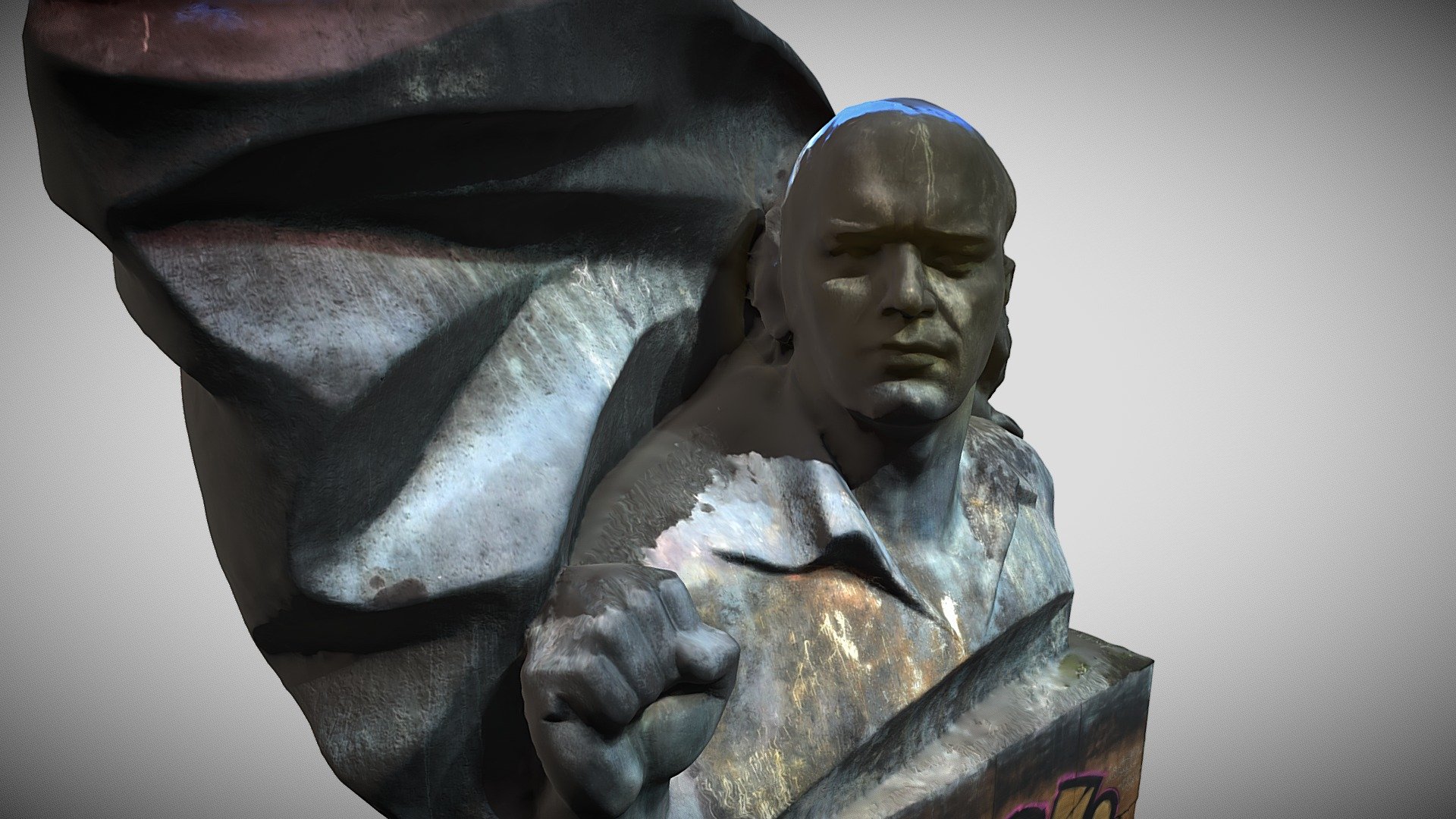 Ernst Thälmann Denkmal - v2 — Sketchfab embed 3D viewer