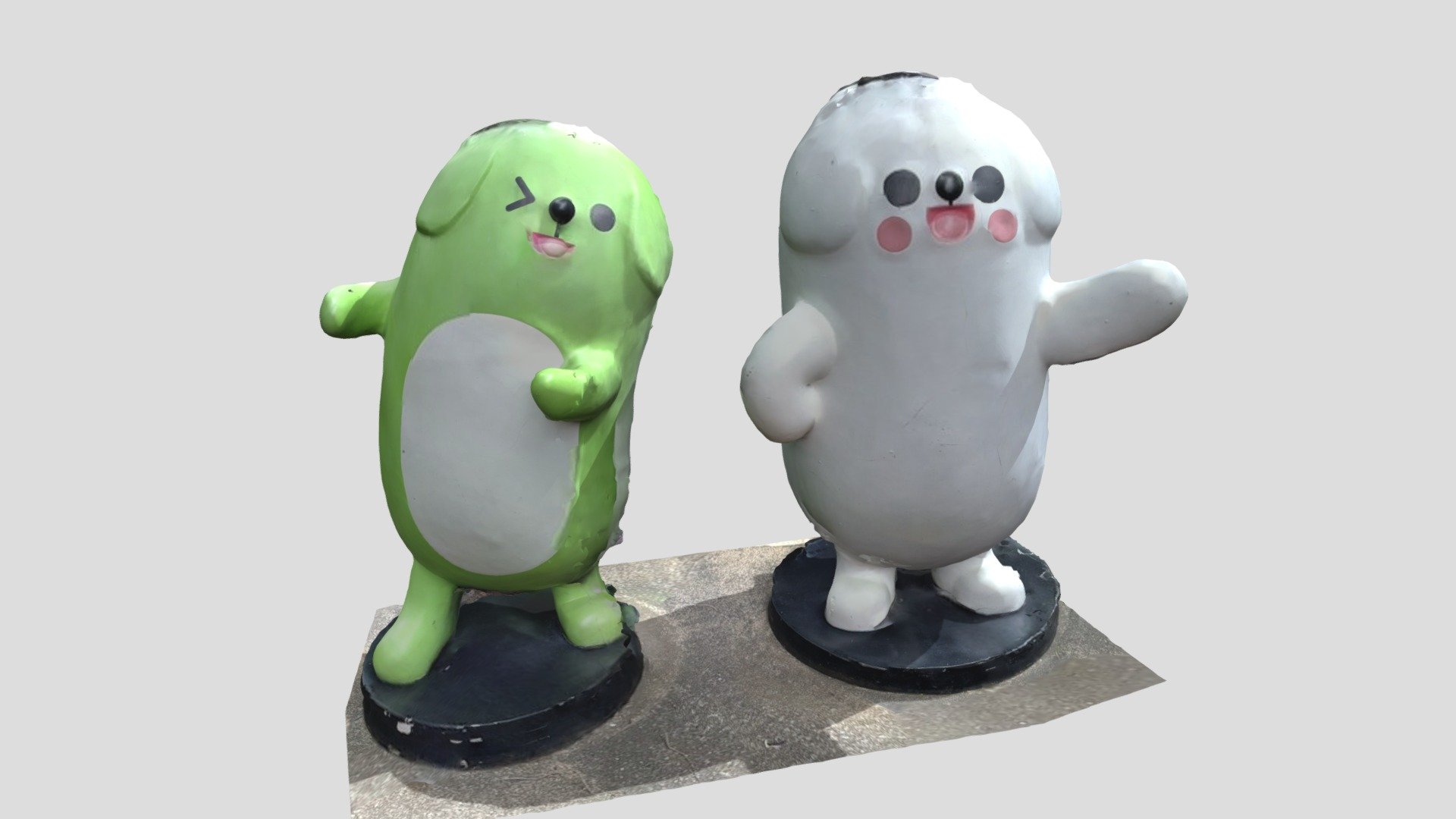 Tit Wechat Bubble Dog Object Capture Download Free 3d Model By