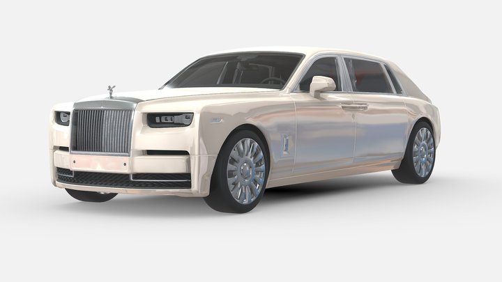 3d model Rolls-Royce-Phantom 3D Model