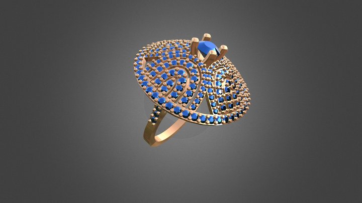 Men's RING 3D Model