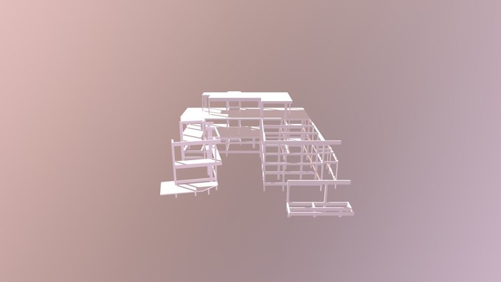 PÓRTICO 3D 3D Model