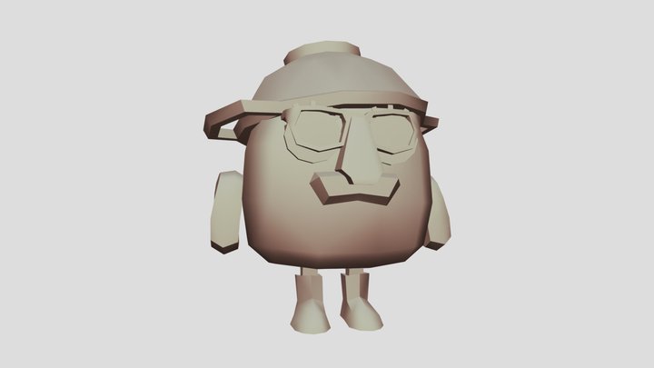 stepfather (otchim) 3D print model ch. gun