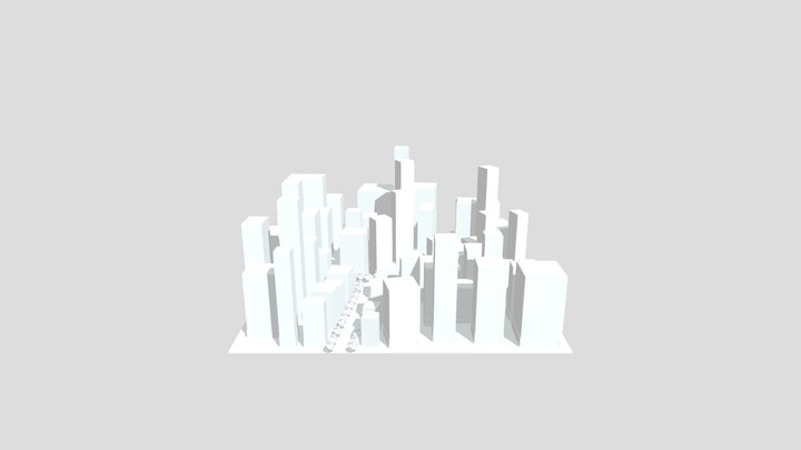 City-prisma-3d 3D Model