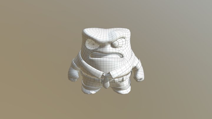 Anger final 3D Model