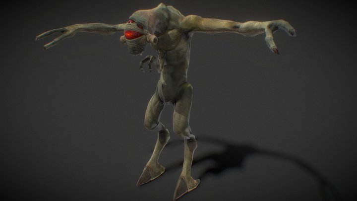 Hλlf-Life 2: Vortigaunt 3D Model