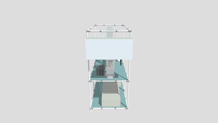 Distillation Unit FBX Fle 3D Model