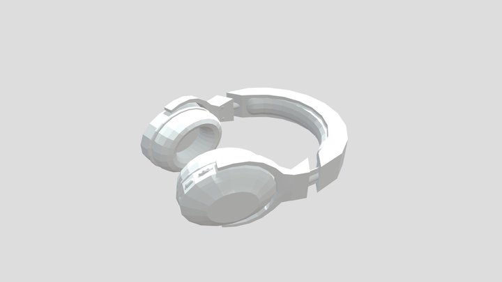 Rae 3D_ Headphone 3D Model