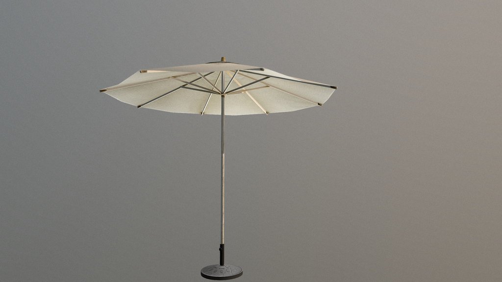 White outdoor Umbrella