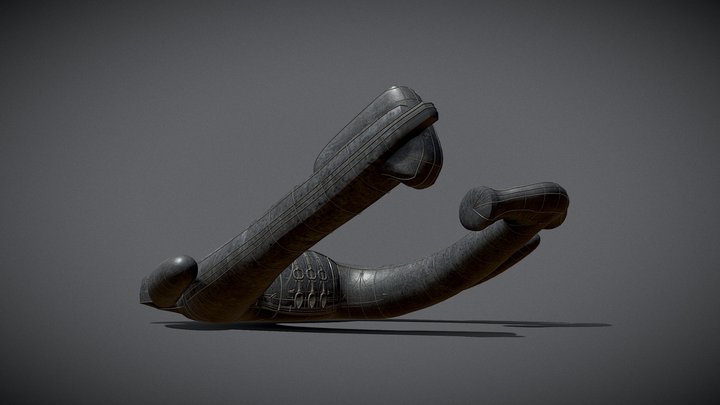 Derelict Ship from Alien 3D Model