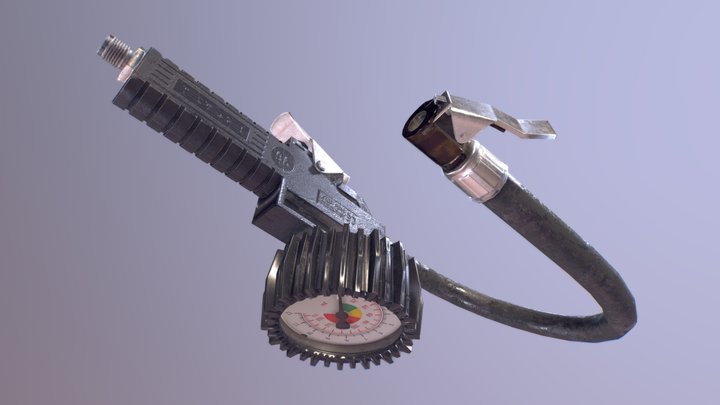 ASTUROMEC 24054 Tyre Inflator 3D Model