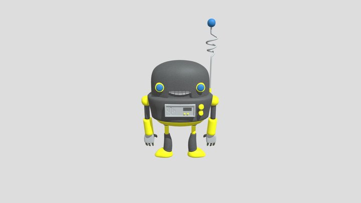 Kinder BOT 3D Model