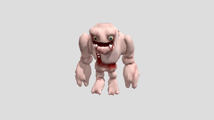 Golem Mutant 3D Model