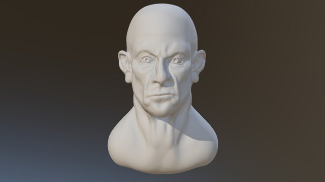 Late Night Sculpt 01 3D Model