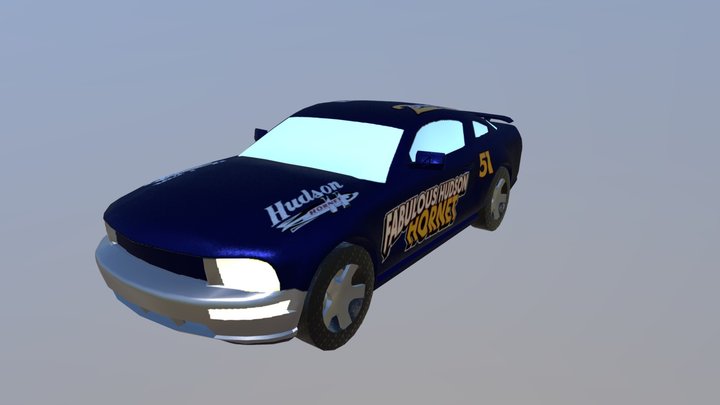 Auto Hutson Hornet 3D Model