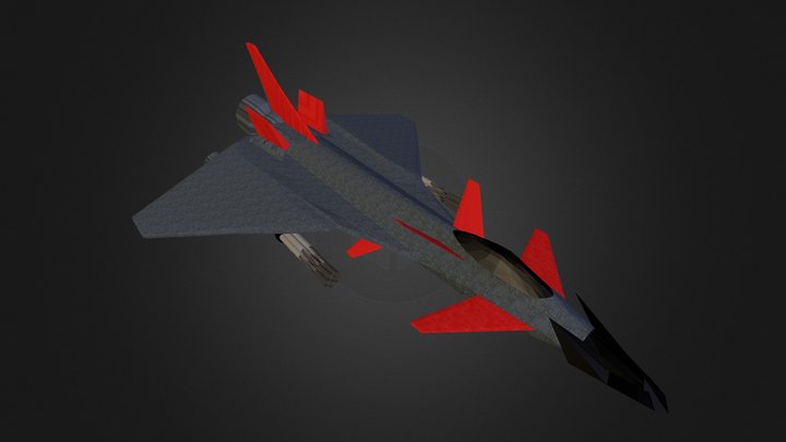 Space Typhoon 3D Model
