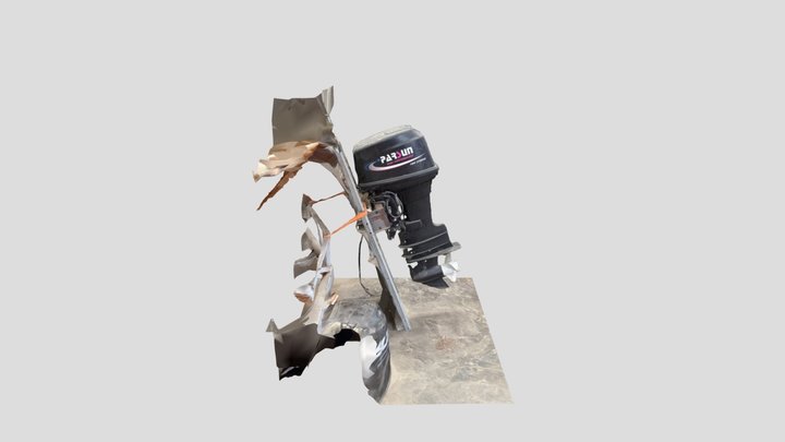 Parsun 90Hp 3D Model