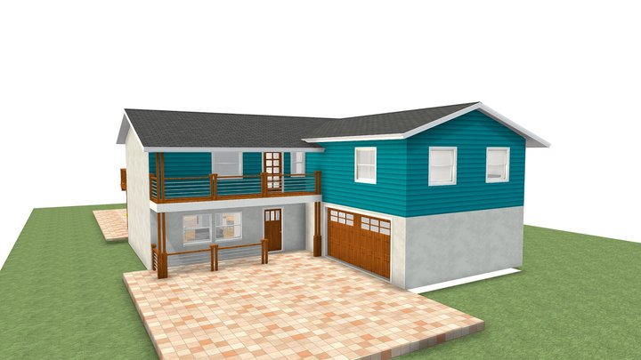House Remodel - Full House 3D Model