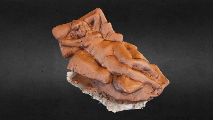 Majísima desnuda 3D Model