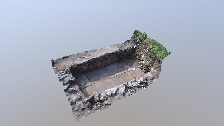 Roman Plunge Pool South Oxfordshire 3D Model