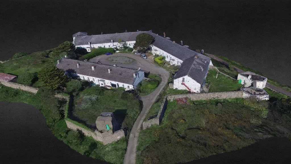 Essex Castle, Alderney - Point cloud - Download Free 3D ...