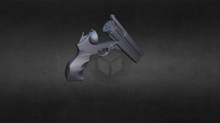 Vash Gun 3D Model