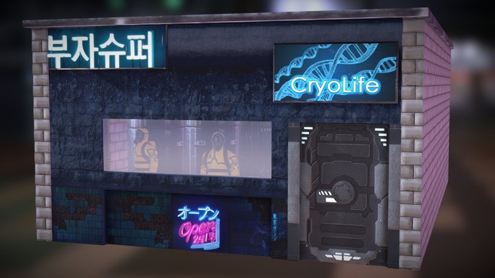 Cryo Life 3D Model