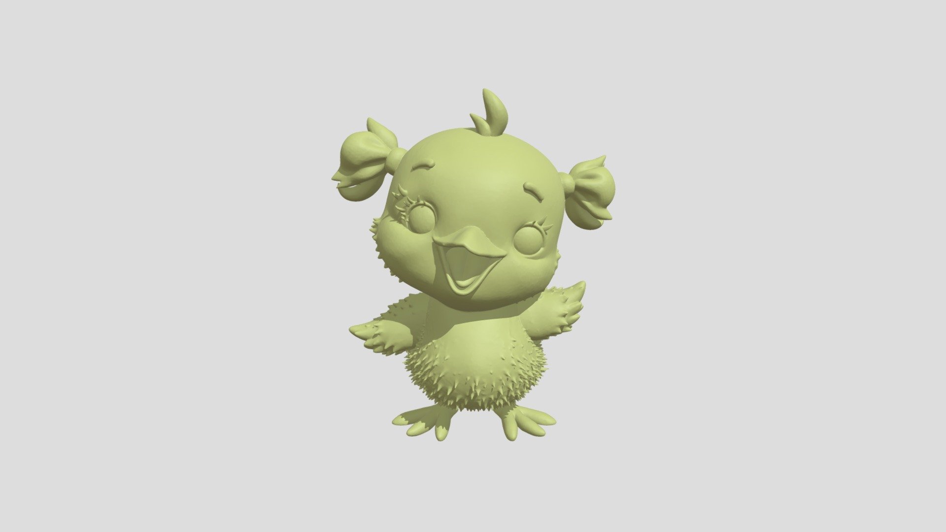 Amelia Chicky - 3D model by lingemannandrew [d6d324e] - Sketchfab