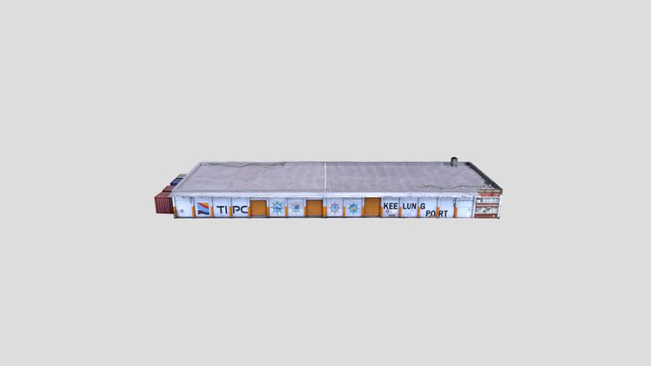 KLBuildingAreaC_C0004聯興倉庫4 3D Model