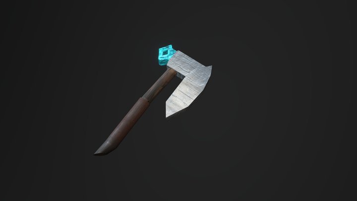 Axe of Farla the Fearless 3D Model