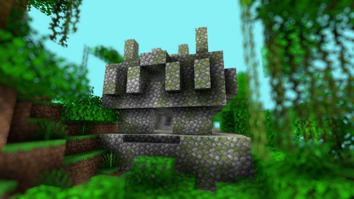 minecraft jungle pyramid