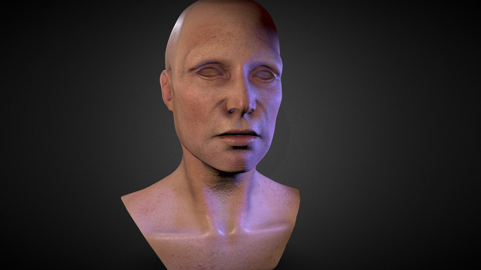 Human Face - 3D model by Jérémie Chevrier (@Rothlys) [d6d3fb6] - Sketchfab