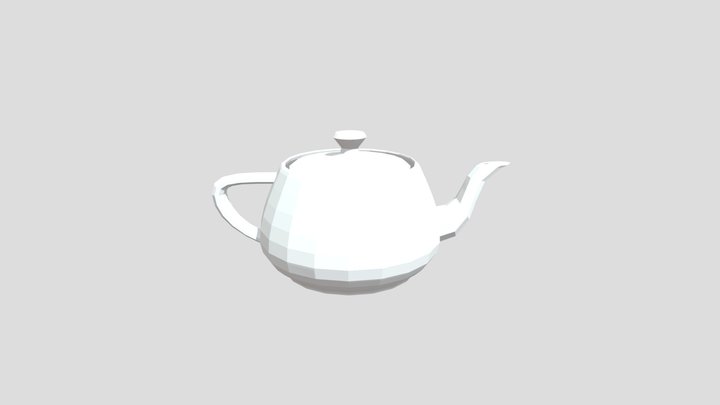 Teapot 3D Model