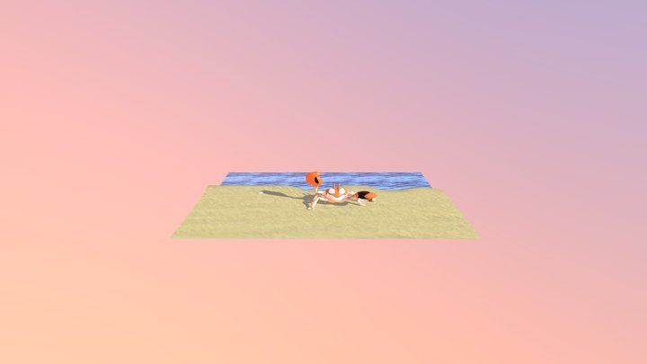 Krabby 3D Model