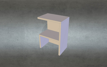comodino 3D Model