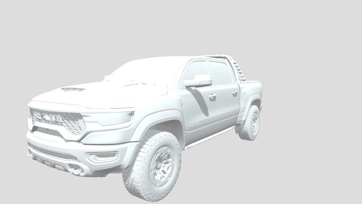 Dodge RAM 1500 TRX 3D Model