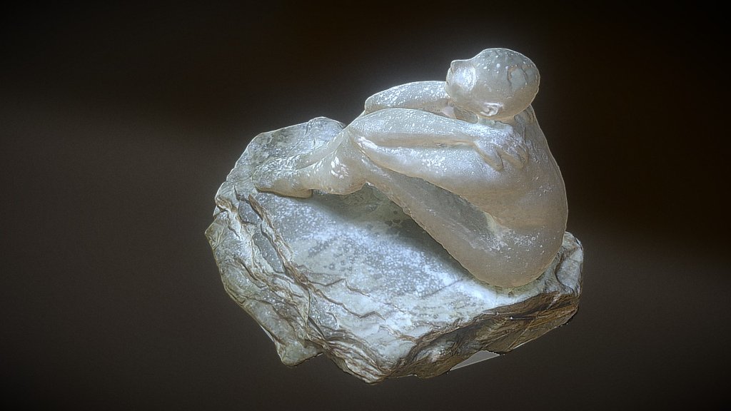 Escultura Resina Cristal