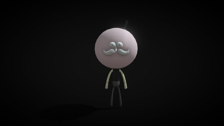 Pops Regular Show 3D Model