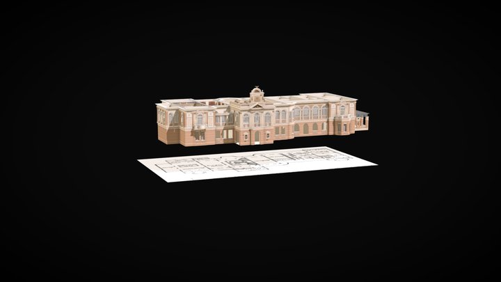 ภายในพระที่นั่งบรมพิมาน 3D Model