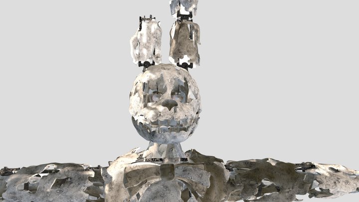 Semi-Realistic Springtrap 3D Model