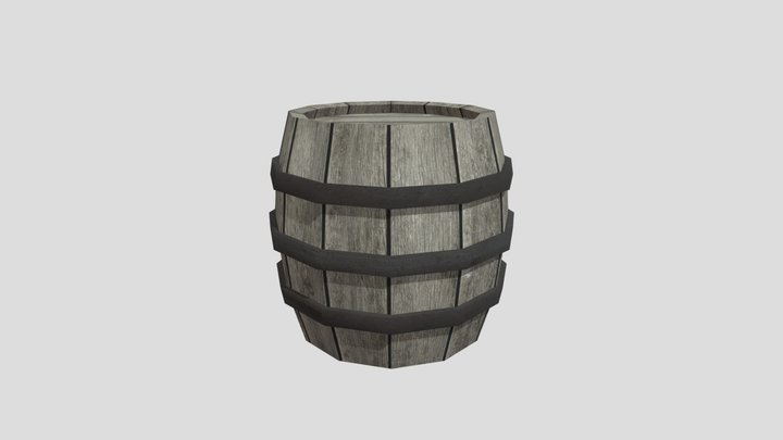 barrel 3D Model