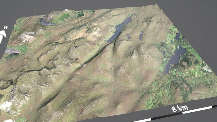 Glenveagh National Park, Co. Donegal – Modelo 3D gratuito STL