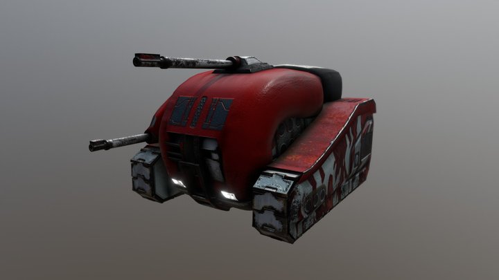 Boxing Tank 3D Model