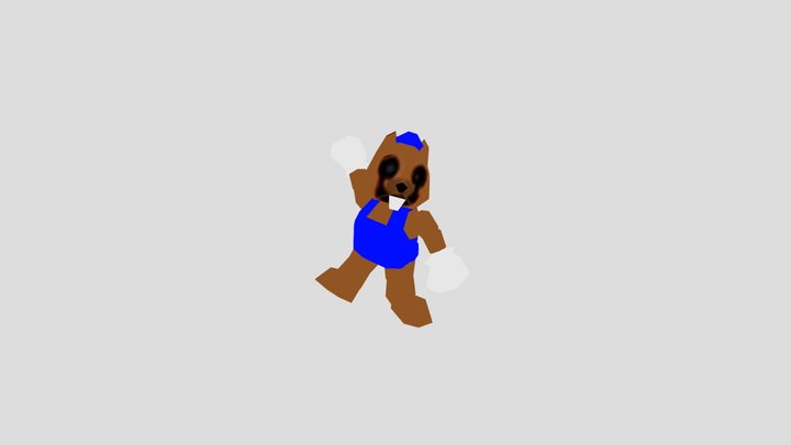 Bucky No Eyes 3D Model
