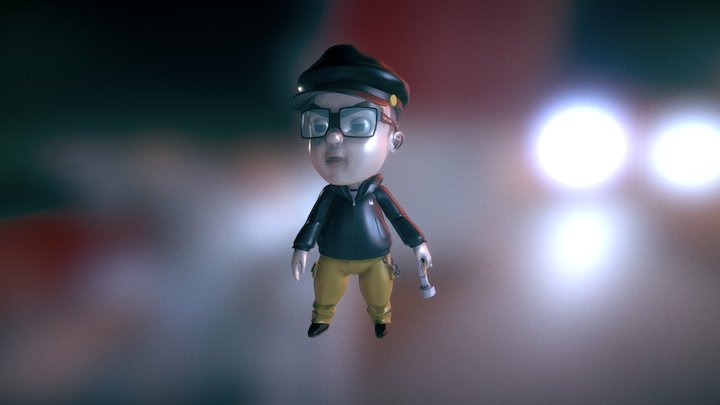 Javier "Jb" Flores 3D Model