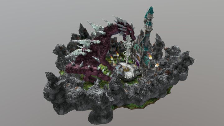 Hub / Dragon #1 3D Model
