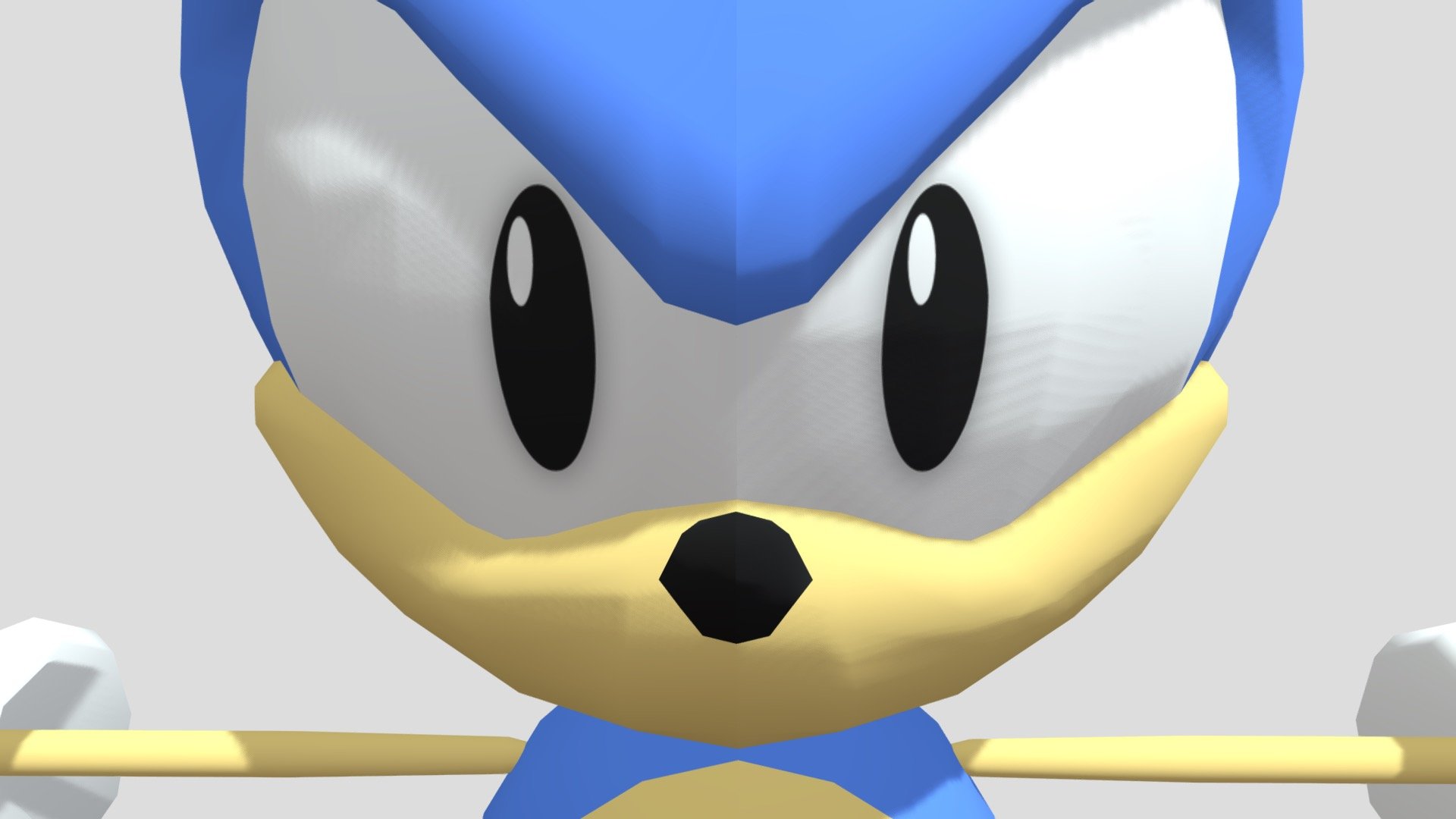 toei sonic - Download Free 3D model by JadeandPals [d6da7ed] - Sketchfab